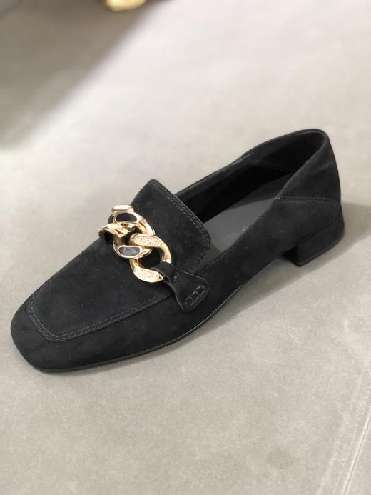 IUIUSECOND 2021年羊皮绒面革通勤乐福鞋女 商品图4