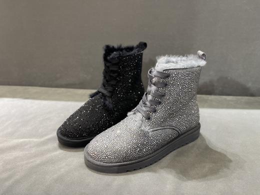 IUIU SECOND 2021冬季新款羊皮绒面加绒雪地靴 商品图5