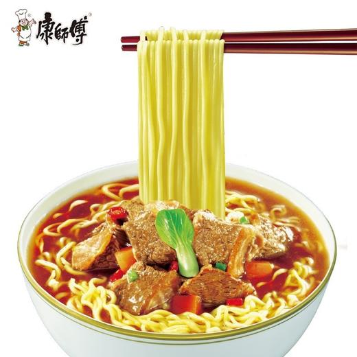 康师傅方便面泡面整箱装12桶装劲爽酸菜香辣红烧牛肉面多口味速食 商品图3