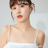 ZEGL爱心四叶草项链925纯银项链女高级设计感小众轻奢锁骨链配饰 商品缩略图5