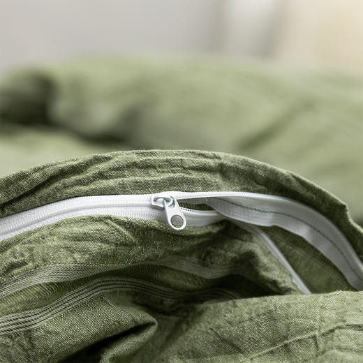 【水洗提花套件】提花水洗棉四件套纯色暗提花全棉四件套简约柔软新品 商品图7