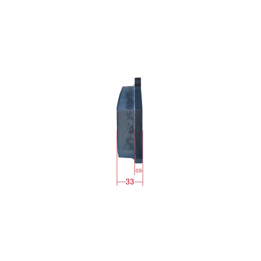 盘式刹车片碟刹摩擦片锣响重器纳赫PS72超级盘刹制动器宇鑫YXDB1087 商品图2