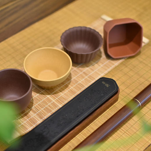 羽诗制造出品 一脉香承紫砂茶具香器套装宁波元素阳明文化文创礼盒 商品图0