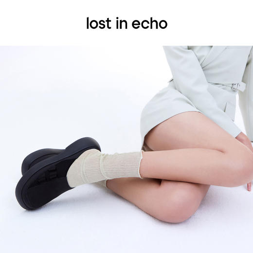 lost in echo2022款多功能收纳结构舒适拖鞋户外鞋穆勒鞋包头拖鞋 商品图3