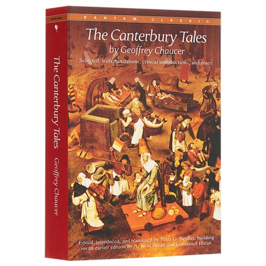 坎特伯雷故事 英文原版小说 The Canterbury Tales 乔叟 Chaucer Geoffrey 韵事体故事集 经典文学 英文版进口原版英语书籍 商品图1
