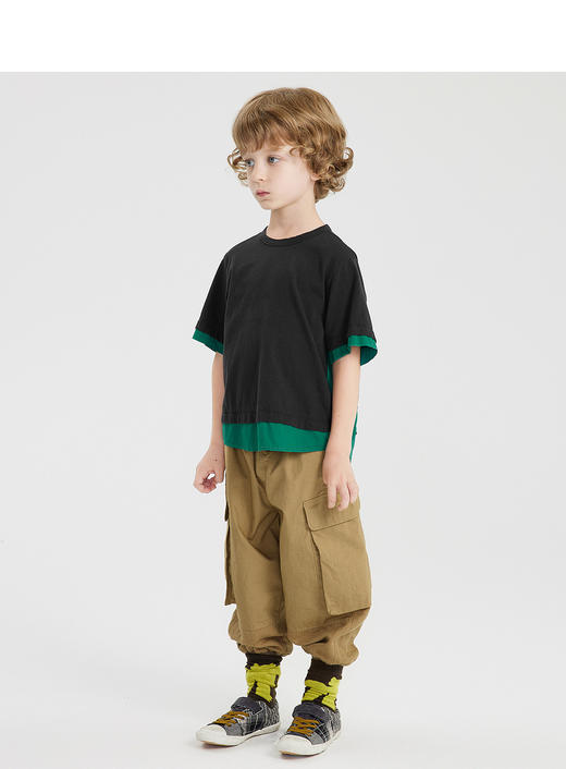 江南布衣婴童 22年春装新品  短款T恤  1M1112010 商品图7