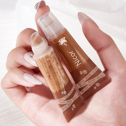 【品牌直发】「拍1发3！」Nicor咖啡唇部磨砂膏 商品图0