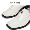 【下架】lost in echo 春季 运动拉链弹力鞋口休闲羊皮乐福鞋 商品缩略图2