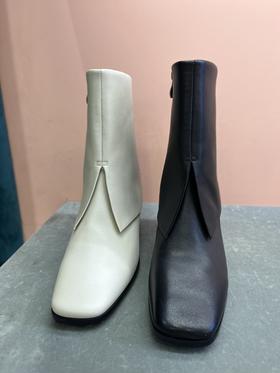 IUIU SECOND 2021冬季新款时尚秀气羊皮短靴