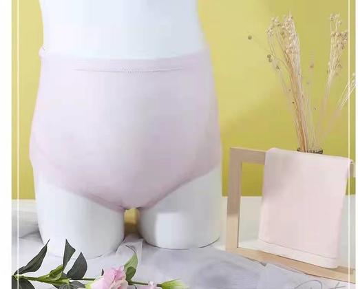 MH竹纤维女士孕妇高腰净版内裤32927 商品图0