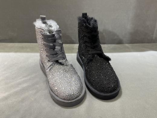 IUIU SECOND 2021冬季新款羊皮绒面加绒雪地靴 商品图2