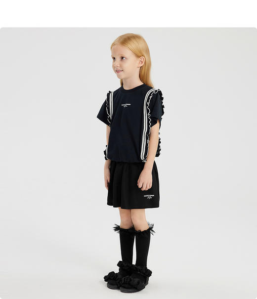 江南布衣婴童  22年春装新品 短款T恤  1M1110010 商品图2