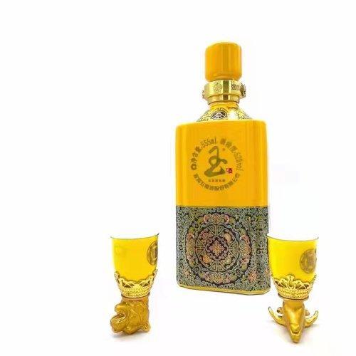 五粮液玉酒·帝王黄 52度 555ml 浓香型白酒 商品图0