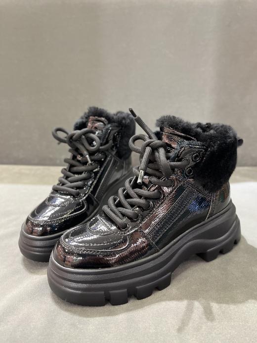 IUIU SECOND 2021冬季新款厚底加绒雪地靴短靴 商品图1