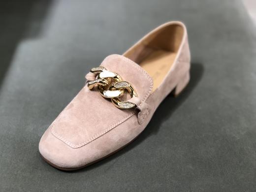 IUIUSECOND 2021年羊皮绒面革通勤乐福鞋女 商品图2