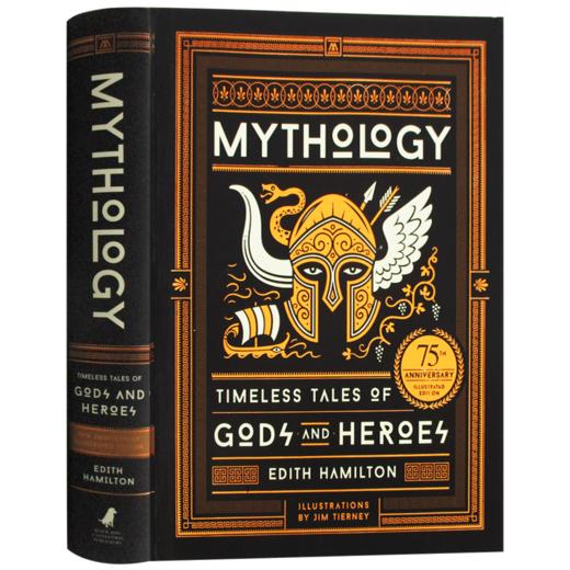 希腊罗马神话 75周年插图版 英文原版 Mythology Timeless Tales of Gods and Heroes 精装 Edith Hamilton 英文版进口英语书籍 商品图3