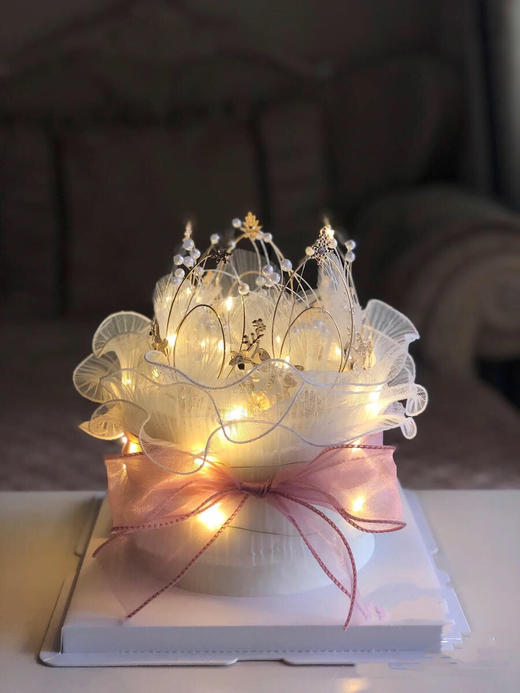 皇冠亮灯女神蛋糕 商品图0