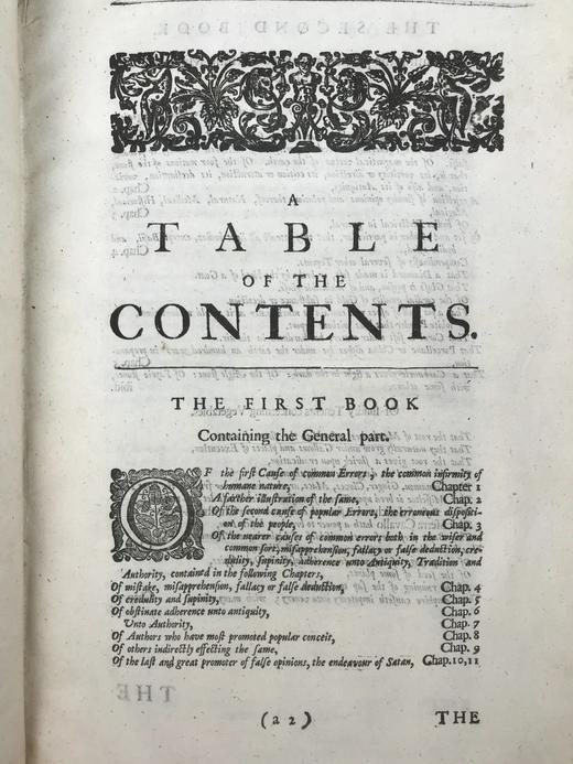 1686年 英国哲学家《托马斯·布朗作品集》 卷首配肖像插图 全真皮精装大16开 商品图6