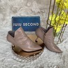IUIU SECOND 秋冬胎牛皮尖头鞋跟踝靴 商品缩略图4