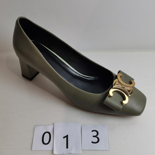 IUIU SECOND 2021新款羊皮革时装小跟小单鞋 商品图2