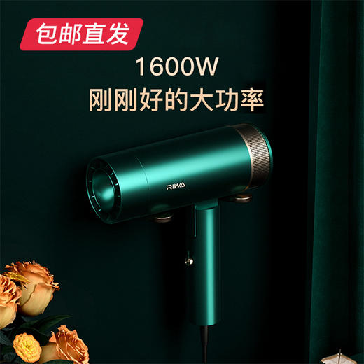护发电吹风 恒温速干千万级负离子可折叠（RC-7800）（包邮直发） 商品图1