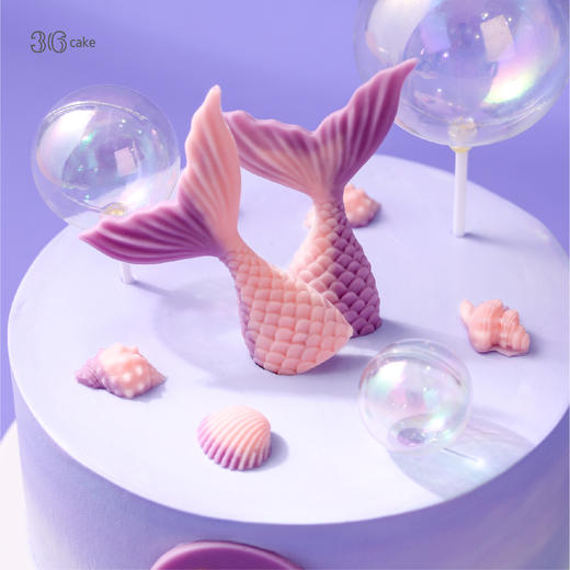 双鱼座.奶油蛋糕，可选1.5磅 商品图2