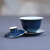 故宫博物院 单色釉盖碗（霁蓝） 商品缩略图1