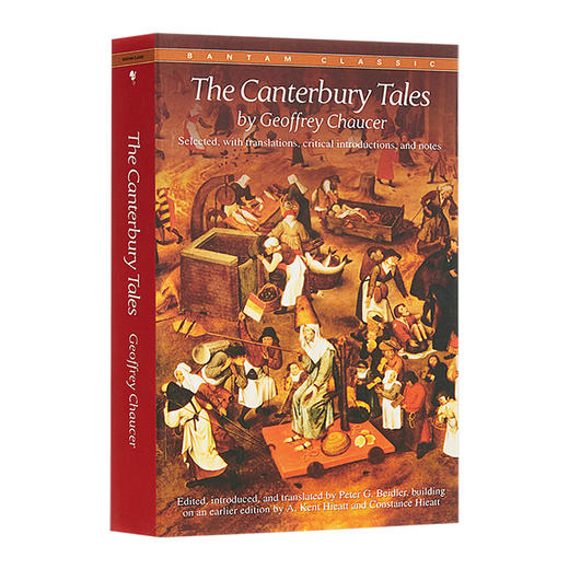 坎特伯雷故事 英文原版小说 The Canterbury Tales 乔叟 Chaucer Geoffrey 韵事体故事集 经典文学 英文版进口原版英语书籍 商品图0
