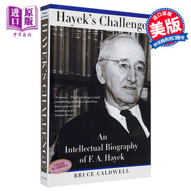 【中商原版】 哈耶克传 豆瓣高分 英文原版 Hayeks Challenge An Intellectual Biography of F A Hayek Bruce Caldwell