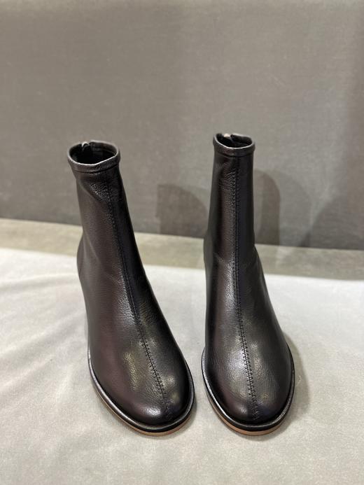 IUIU SECOND 2021冬季新款羊皮粗跟短靴 商品图1