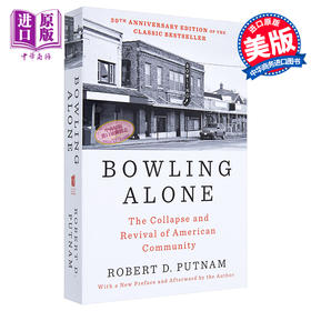 【中商原版】独自打保龄美国社区的衰落与复兴 Bowling Alone 英文原版 Robert D Putnam