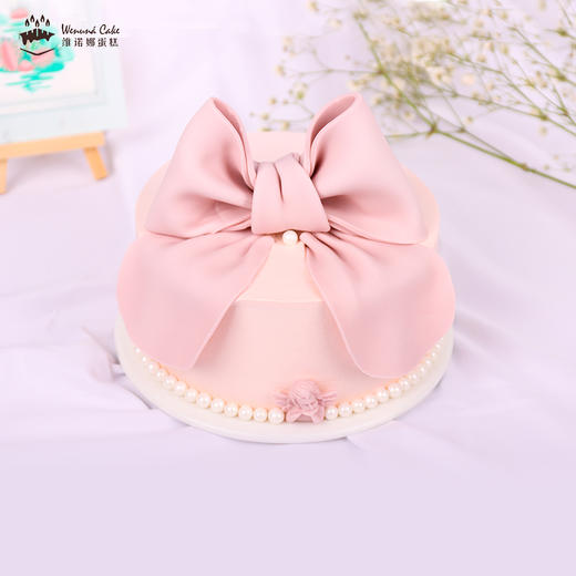 翻糖蝴蝶结蛋糕【蔷薇】 商品图2
