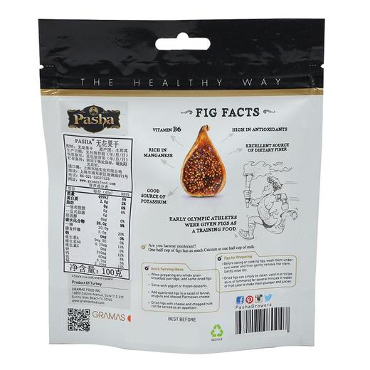 帕夏无花果干100g 商品图1