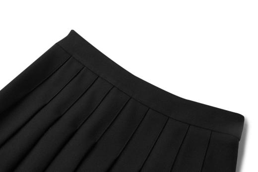 【严选】诗凡黎秋百搭简约百褶半身裙7AB440381 商品图5