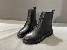 IUIU SECOND 2021冬季新款加绒百搭马丁靴U21DS46141