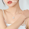 ZEGL爱心四叶草项链925纯银项链女高级设计感小众轻奢锁骨链配饰 商品缩略图7