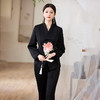 2022春季新款新年战袍中国风裤套装V领修身衣服中式套装女两件套 LX21092 商品缩略图0