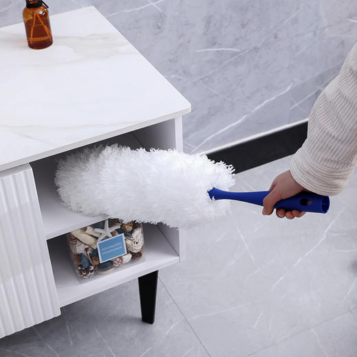 除尘掸静电家用清扫灰尘除尘掸子吸灰可水洗可伸缩神器 商品图5