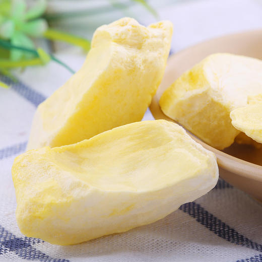 冻干榴莲干25g 先进冻干技术 水果干金枕头泰国风味 商品图3