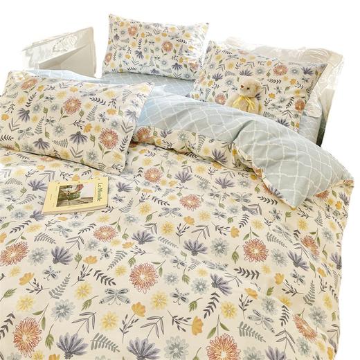 温柔风ins花卉四件套床单被套床上用品床笠款 FYJ-YLF 商品图4