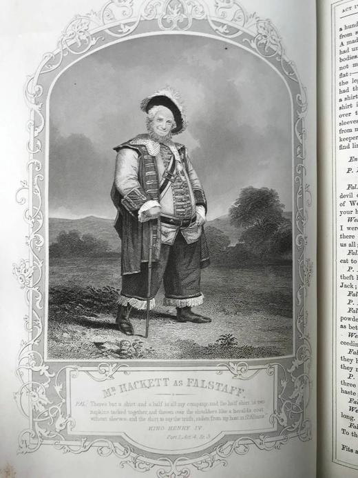 约19世纪后期 莎士比亚作品全集（全3卷） 约百幅钢版画插图 真皮精装16开 商品图11