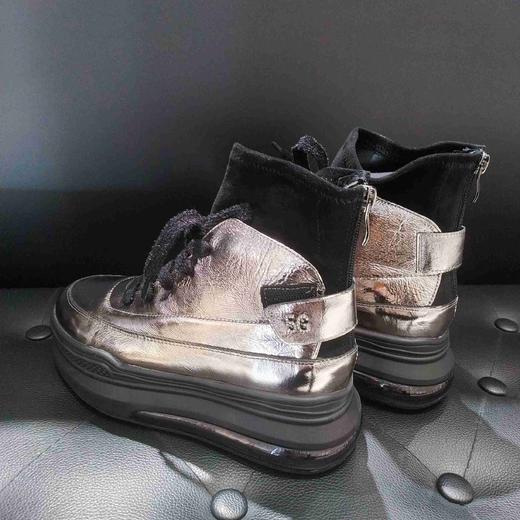 LFGJ 6007 镭射光面厚底松糕鞋 商品图10