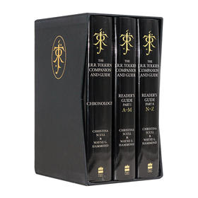 托尔金作品指南3卷套装 英文原版小说 The J R R Tolkien Companion and Guide 进口原版青少年英语课外阅读书籍 英文版
