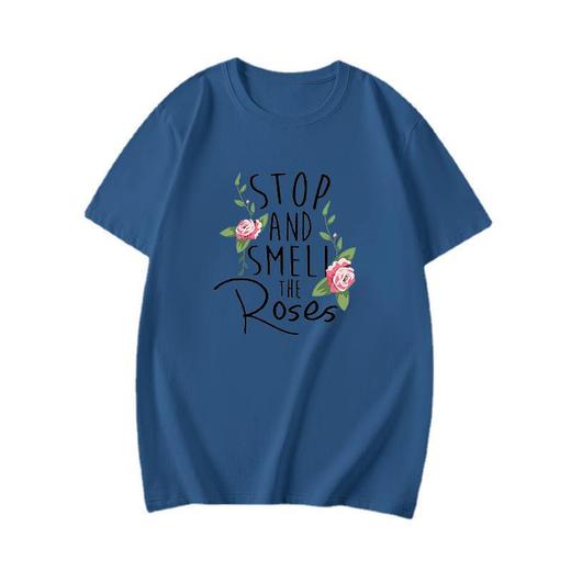 字母印花短袖t恤女2022夏潮韩版宽松纯棉上衣学生白色半袖体恤 商品图4