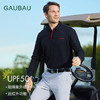 GAUBAU/戈宝红麻新款高尔夫男装长袖T恤polo衫夏季防紫外线运动 商品缩略图1