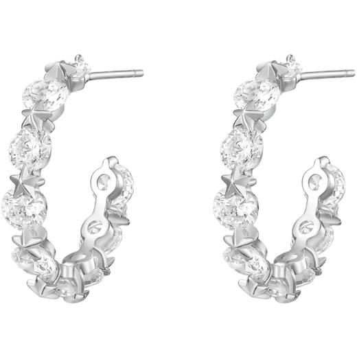 ZEGLC型耳环女小众设计感高级耳钉2023年新款潮ins风925银针耳饰 商品图6