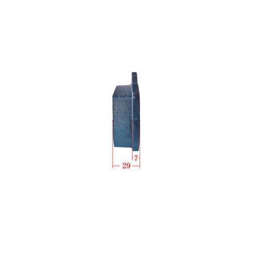 盘式刹车片29195碟刹摩擦片克诺尔制动器宇鑫YXDB1058 商品图3