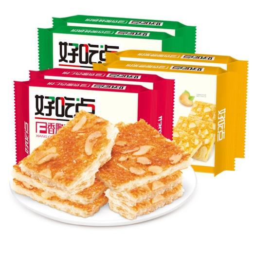 好吃点香脆腰果薄饼干整箱散装小包装健康早餐网红小零食休闲食品 商品图4