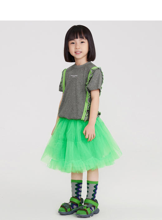 江南布衣婴童  22年春装新品 短款T恤  1M1110010 商品图5