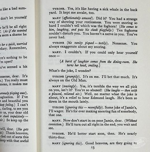 【中商原版】尤金·奥尼尔：長夜漫漫路迢迢 豆瓣阅读 英文额原版 Long day's journey into night Eugene O'Neill 商品图6